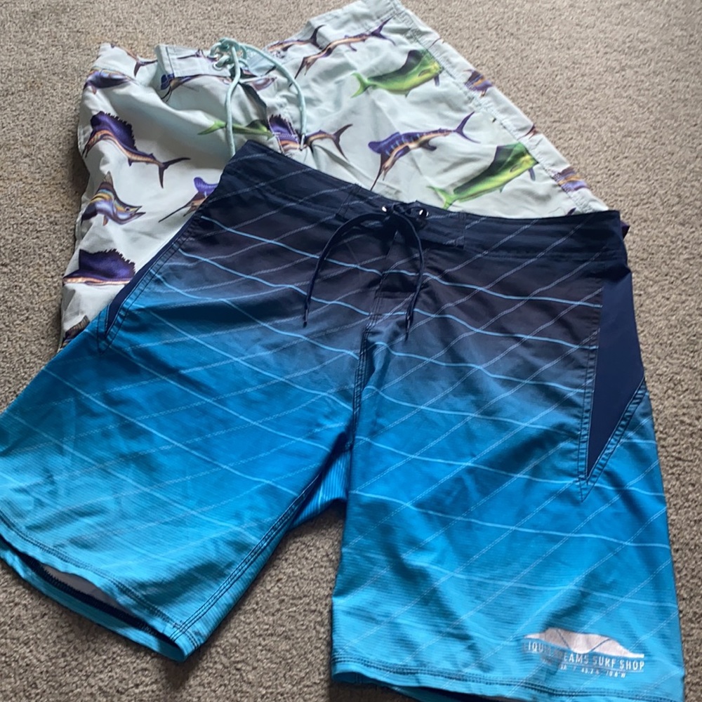 😎BUNDLE Active Wear Swim Trunks🐠NWOT
